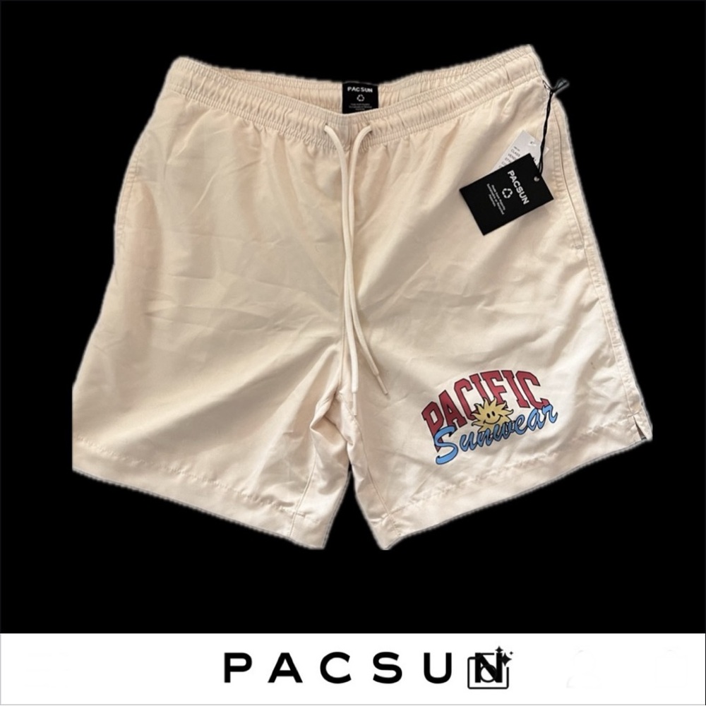NWT PacSun beige mushroom shorts
